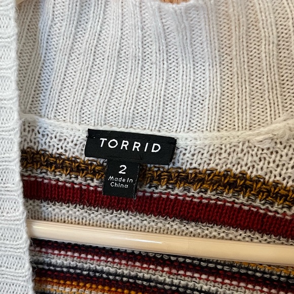 Torrid long cardigan with pockets - Picture 4 of 5